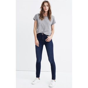 MADEWELL Tall High-Riser Skinny Skinny Jeans in Hayes Wash 27T